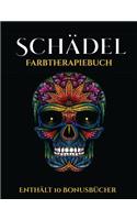 Farbtherapiebuch (Schädel): Dieses Buch besteht aus 50 Malblätter, die zum Ausmalen, Einrahmen und/oder Meditieren verwendet werden können: Dieses Buch kann fotokopiert, gedruc(5 Farbtherapiebuch)