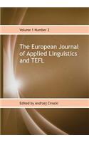 The European Journal of Applied Linguistics and TEFL Volume 1 Number 2