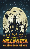 Halloween coloring book for kids