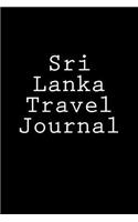 Sri Lanka Travel Journal