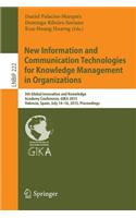 New Information and Communication Technologies for Knowledge Management in Organizations