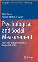 Psychological and Social Measurement