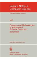 Problems and Methodologies in Mathematical Software Production: International Seminar, Held at Sorrento, Italy, November 3-8, 1980