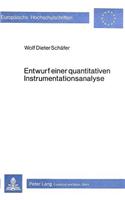 Entwurf Einer Quantitativen Instrumentationsanalyse