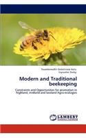 Modern and Traditional beekeeping: (English)