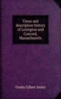 Views and description history of Lexington and Concord, Massachusetts