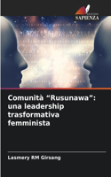 Comunità "Rusunawa": una leadership trasformativa femminista