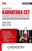 MTG Objective Karnataka CET Chemistry Book For 2024 KCET Exam | KCET Topicwise Comprehensive Theory with Previous 10 Years Solved Question Papers & 6000+ MCQs