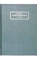 Notes on Pushtu Grammar
