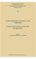 Early Modern Natural Law Theories