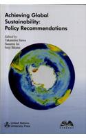 Achieving Global Sustainability: Policy Recommendations