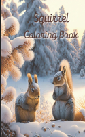 Squirrel Coloring Book