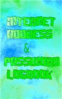 My Address Logbook Passwords: The Hacker Proof Internet Address Password Book Mountain Wolf Glossy Cover Design Size 5 X 8 INCH Senior - Cover # Band 110 Pages Fast Print.