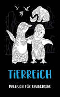 Tierreich - Malbuch für Erwachsene