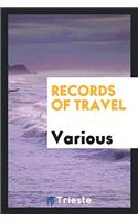 Records of Travel