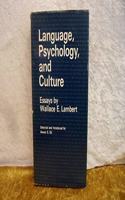Language, Psychology and Culture