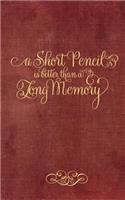 A Short Pencil