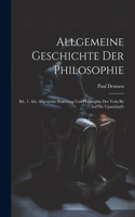 Allgemeine Geschichte Der Philosophie