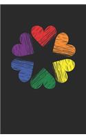 LGBT Love: Small Lined Notebook - LGBTQ Awareness Month Gift Idea