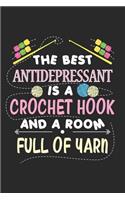 The best Antidepressant is a Crochet Hook and a Room Full of Yarn