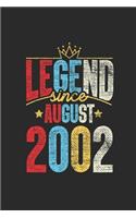 Legend Since August 2002