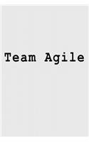 Team Agile: Blank Lined Journal