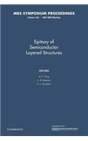 Epitaxy of Semiconductor Layered Structures: Volume 102
