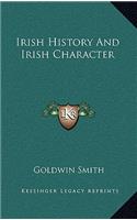 Irish History And Irish Character