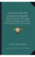 A Glossary Of Cornish Names