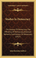 Studies In Democracy