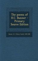The Poems of H.C. Bunner - Primary Source Edition: (English)