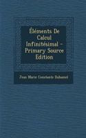 Elements de Calcul Infinitesimal