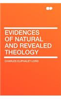 Evidences of Natural and Revealed Theology