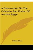 Dissertation On The Calendar And Zodiac Of Ancient Egypt