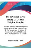 Sovereign Great Priory Of Canada Knights Templar