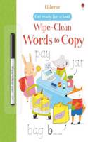 Get Ready for School Wipe-Clean Words to Copy