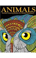 Animal Coloring Books for Adults Relaxation
