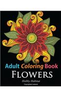 Adult Coloring Books: Flowers