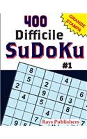 400 Difficile-SuDoKu #1: (1 400 Difficile-Sudoku)