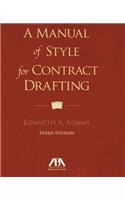Manual of Style for Contract Drafting