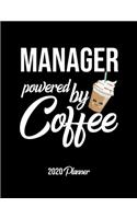 Manager Powered By Coffee 2020 Planner
