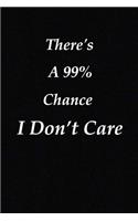 There's A 99% Chance I Don't Care