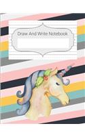 Draw And Write Notebook