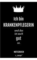 Notizbuch für Krankenpfleger / Krankenpflegerin