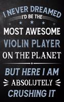 I Never Dreamed I'd Be The Most Awesome Violin Player On The Planet But Here I Am Absolutely Crushing It