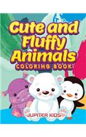 Cute and Fluffy Animals Coloring Book