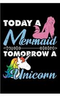 Today a Mermaid Tomorrow a Unicorn