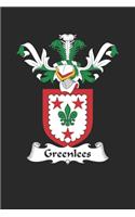 Greenlees: Greenlees Coat of Arms and Family Crest Notebook Journal (6 x 9 - 100 pages)