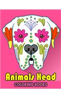 Animals Head Coloring Book