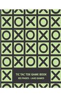 Tic Tac Toe Game Book